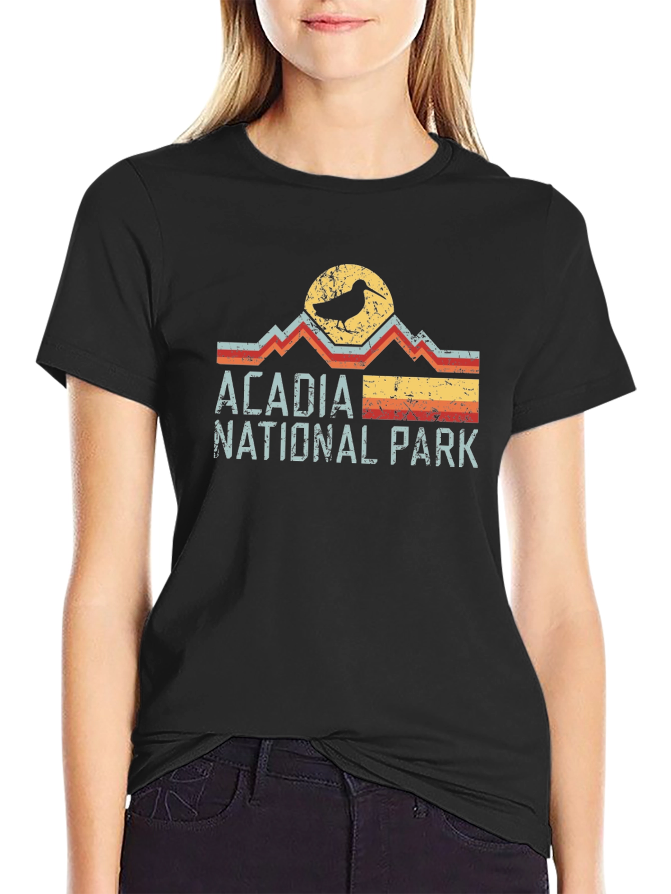 Acadia National Park Bird T-Shirt
