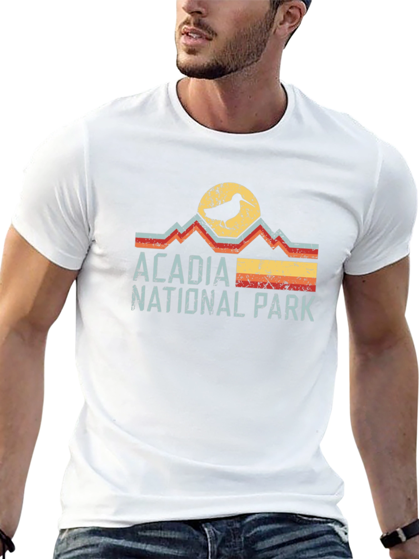 Acadia National Park Bird T-Shirt
