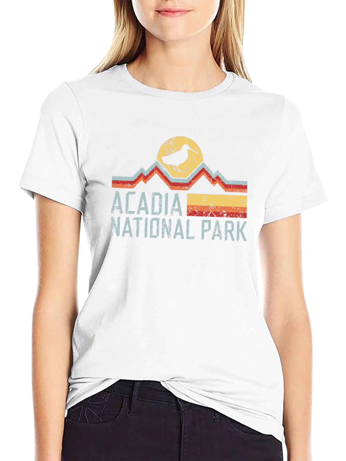 Acadia National Park Bird T-Shirt