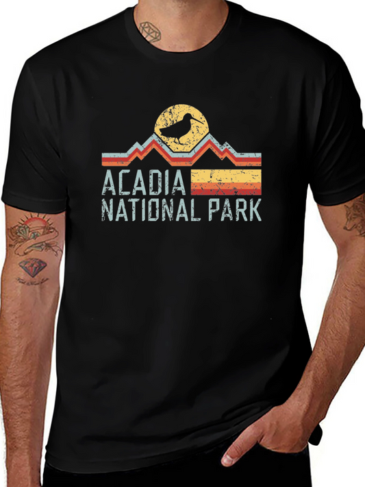 Acadia National Park Bird T-Shirt