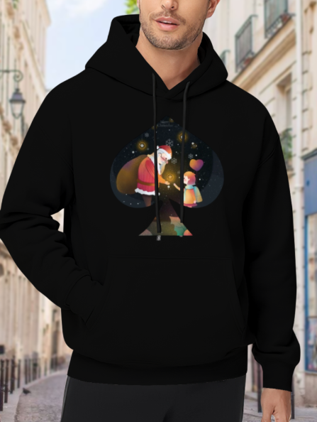 Santa Spade Christmas Hoodie