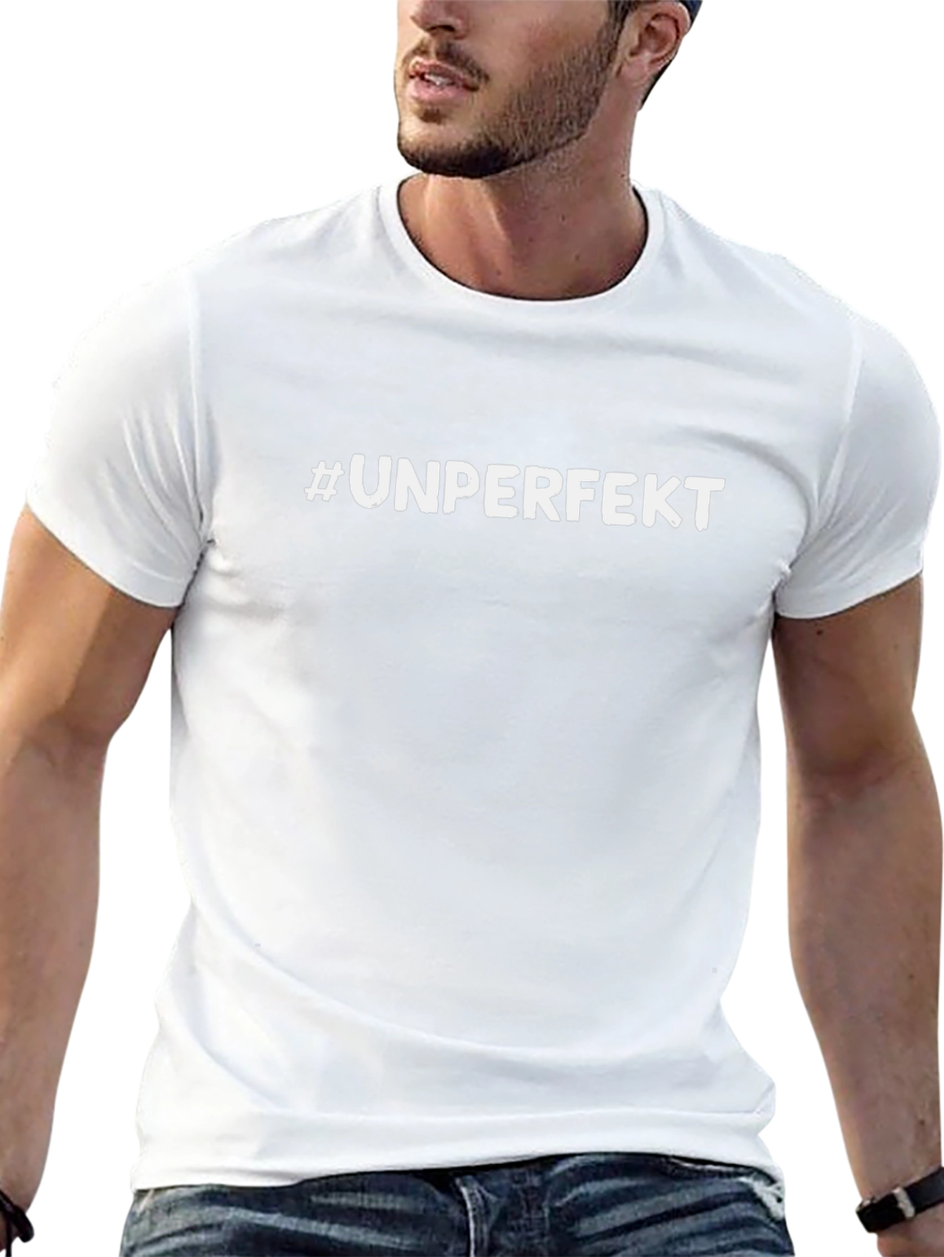 #Unperfekt Black T-Shirt