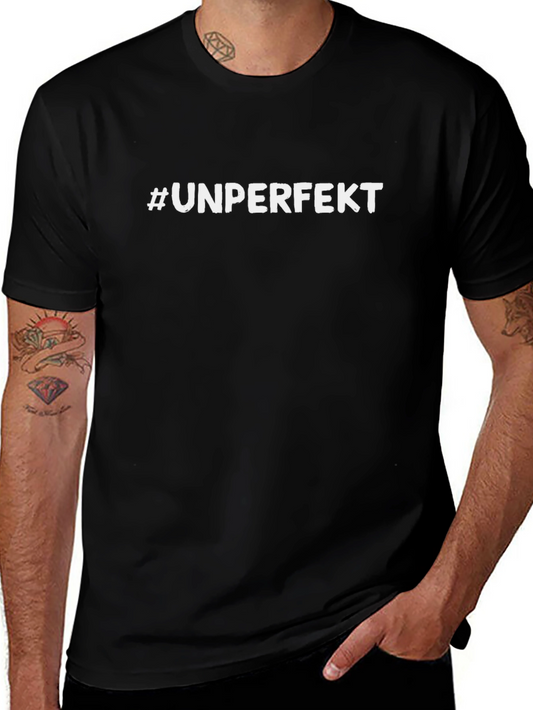 #Unperfekt Black T-Shirt