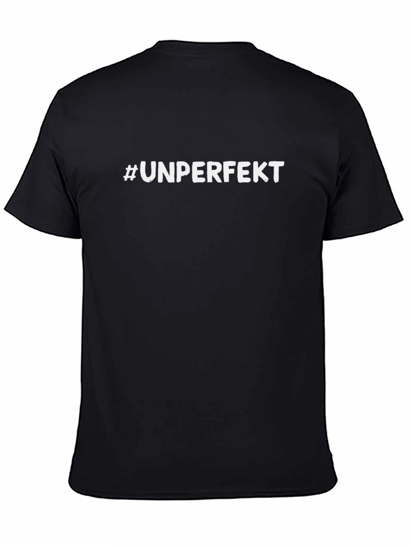 #Unperfekt Black T-Shirt