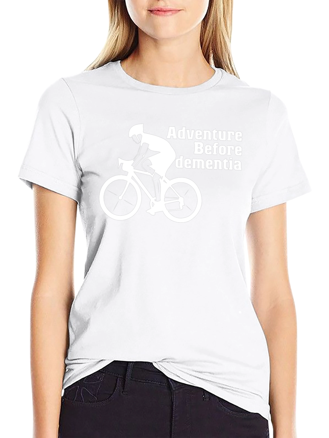 Adventure Before Dementia Black Graphic T-Shirt