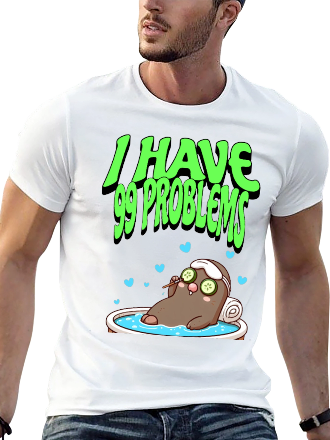 99 Problems Potato Spa T-Shirt - Relaxed Fit