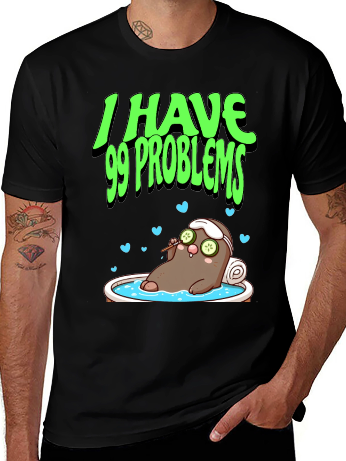 99 Problems Potato Spa T-Shirt - Relaxed Fit