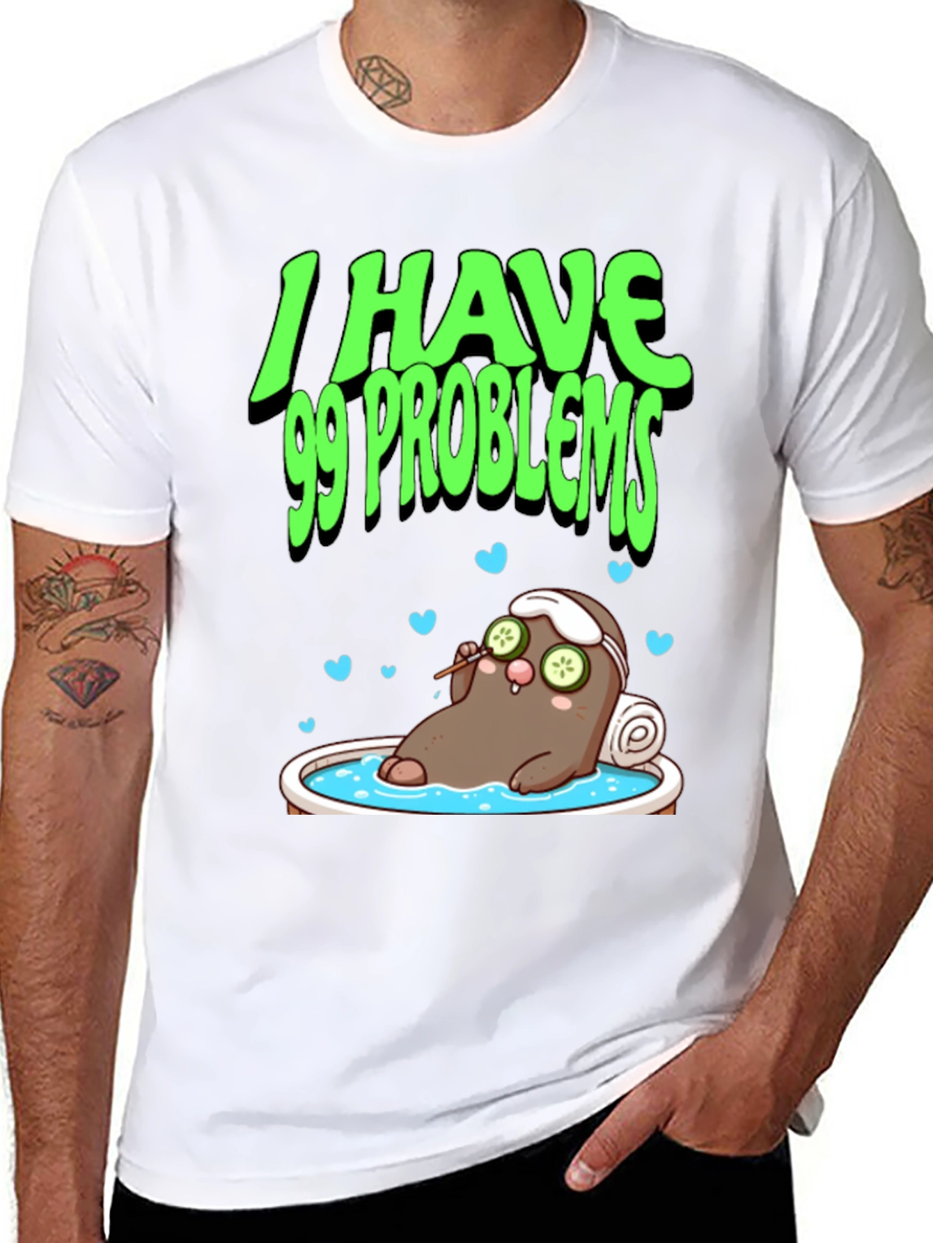 99 Problems Potato Spa T-Shirt - Relaxed Fit