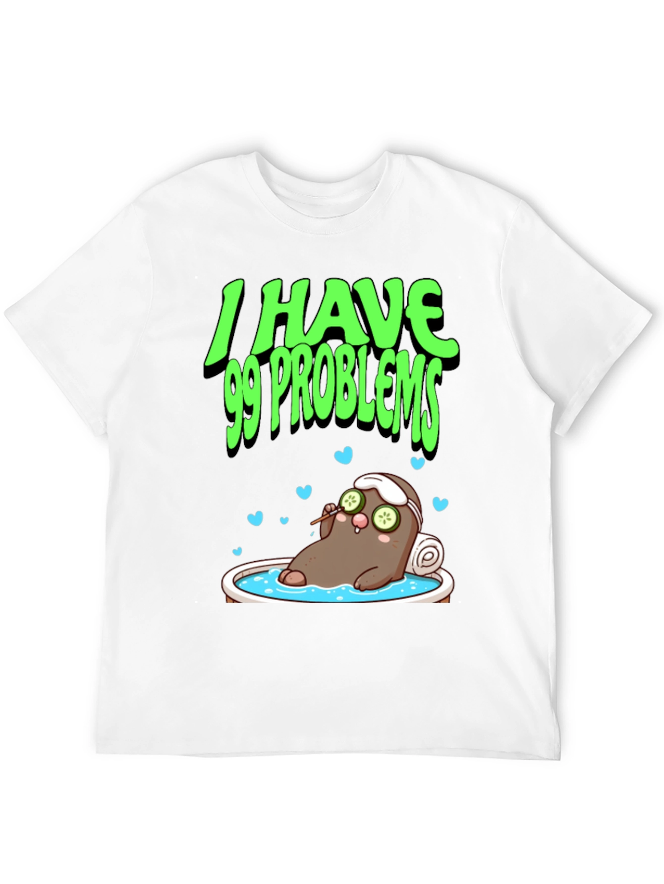 99 Problems Potato Spa T-Shirt - Relaxed Fit