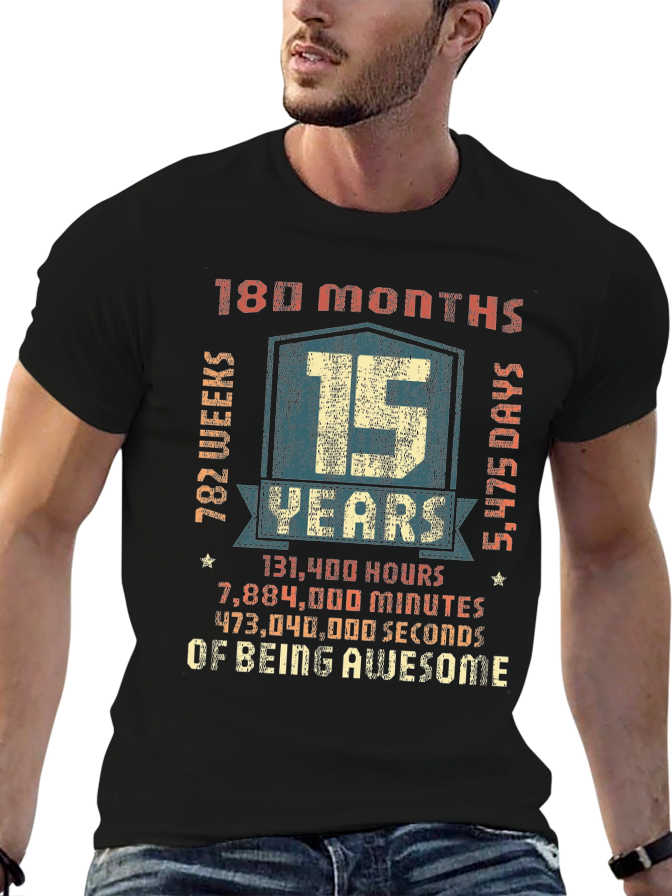 15 Years of Being Awesome T-Shirt